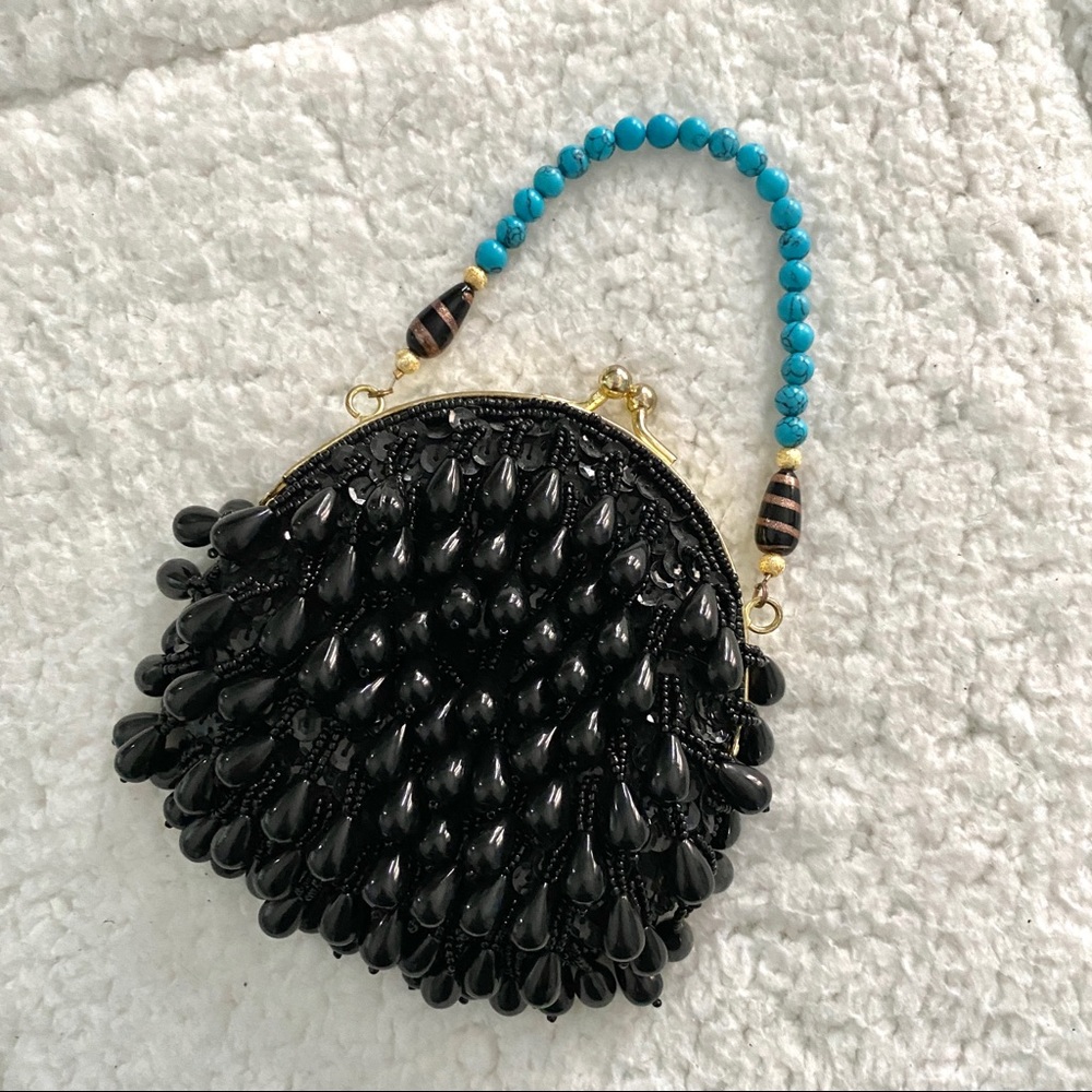 Beaded Evening Bag — NWOT